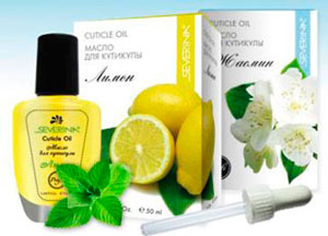 Натуральные витаминные ароматические масла для ухода за кутикулой Severina®