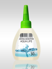 Жидкость для снятия лака Aqua Life - с экстрактом морских водорослей 30 ml